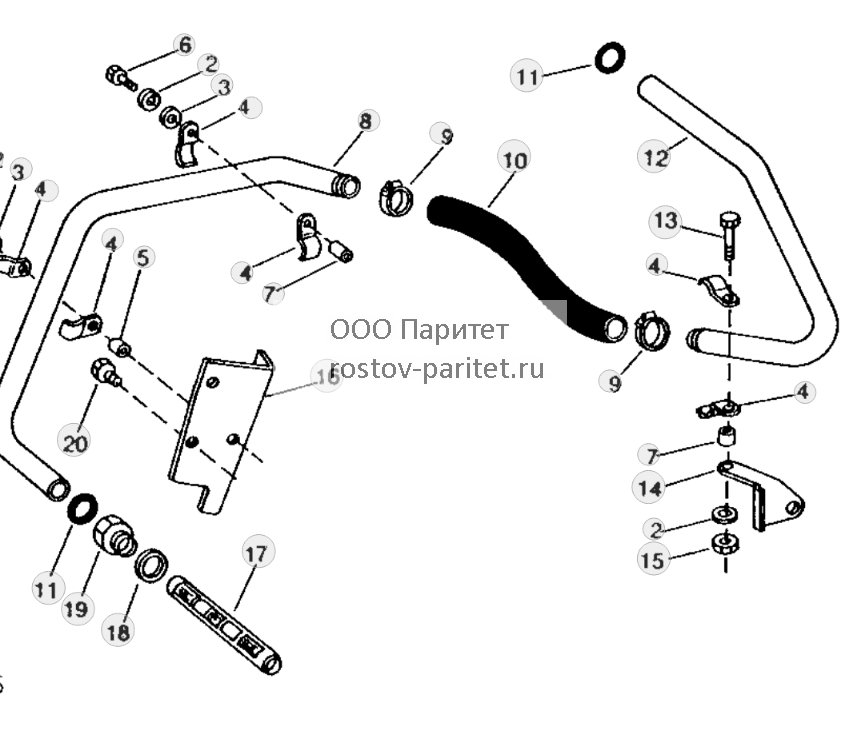 Clutch Oil Pump Intake Tubes 